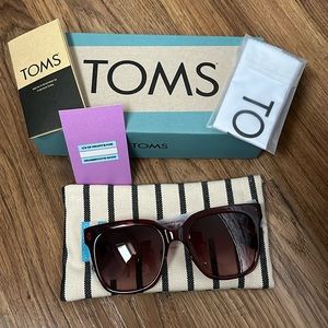 TOMS Natasha Rosewood Crystal Sunglasses - FINAL SALE